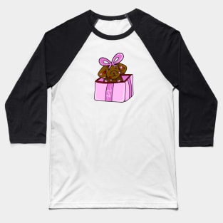 Valentine’s Day Heart Chocolate Lab Puppy in a Pink Box with Bow, made by EndlessEmporium Baseball T-Shirt